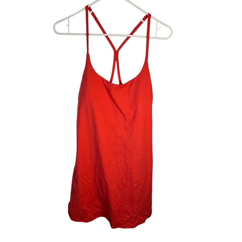 Women's Red Exercise Dress Size L Short Standard Activewear